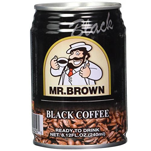 Mr. Brown Black Coffee 240 ml